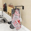 MNIGIU Musical Lover Gift Musical Quotes Dish Kitchen Towel for