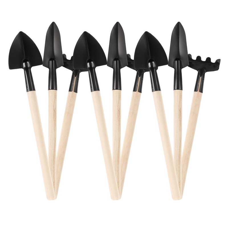 OFFSCH Mini Gardening Tool Set 3-Piece Stainless Steel Hand Shovel