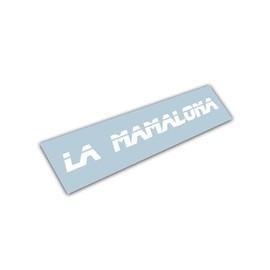 La Mamalona Windshield Banner Graphic Decal Sticker Window e1 (45" Length)