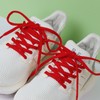 Stepace 2 Pairs (4 Pieces) Shoelaces, Half Round Shoelaces, Length