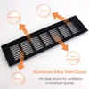 4 x Ventilation Grille Aluminium Ventilation Grille Rectangular Ventilation Grille