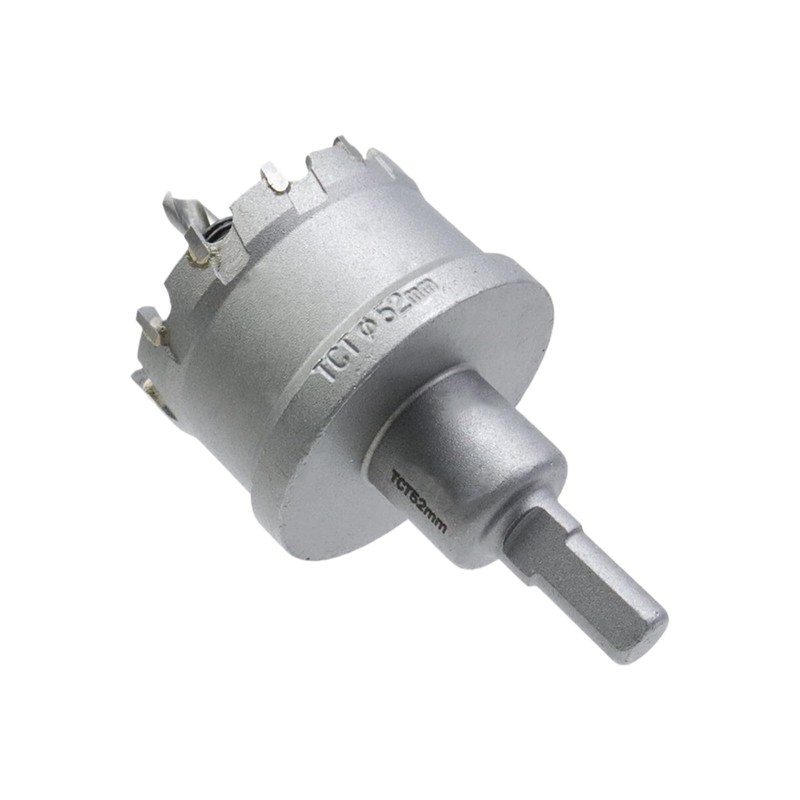 Rannb 2-1/16"/52mm Cutting Dia Carbide Hole Saw Cutter Drill Bit