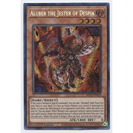 YU-GI-OH! Aluber The Jester of Despia - MP22-EN123 - Prismatic Secret Rare - 1st Edition