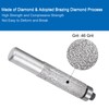 sourcing map 3 Pcs Diamond Profile Straight Router Bit 13.3mm
