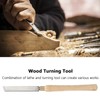 HSS Turning Tool 25mm High Speed Steel Handheld Woodworking Lathe