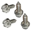 License Plate Screw Kit - Set of 4 Stainless Steel