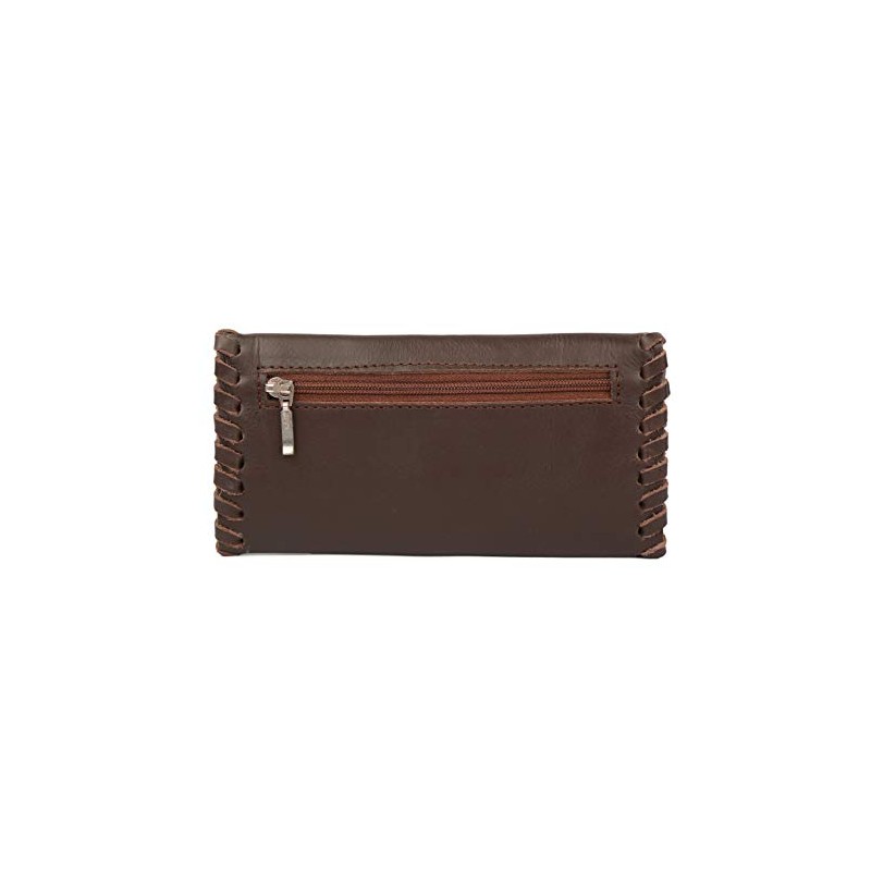 Daniel Leather Real Leather Pouch (Brown)