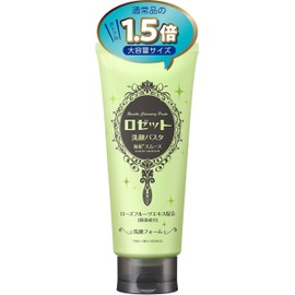 Rosette Facial Cleansing Pasta, Sea Mud Smooth, 6.3 oz (180 g), Large Capacity, 1.5 x Normal Size, Facial Cleansing Foam, Pores, 6.3 oz (180 g)