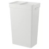 IKEA NEW HÅLLBAR Garbage Bin Pale w/lid gray 35L/9 gall