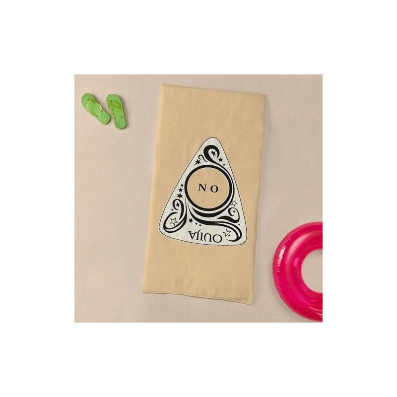 CafePress Ouija: NO 35"x70", Oversized, Soft Beach Towel