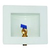 Eastman 60270 Steam Dryer Outlet Box, 1/2 inch Sweat x 3/4 inch FHT, White