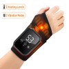 Rechargeable Heated Ankle & Wrist Wrap with Vibration Massage –
