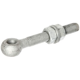 GAH-Alberts 417284 Eyebolt with accessories, suitable for door hinges - hot-dip galvanized, thread: M20, length: 150 mm