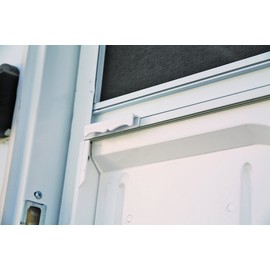 Camco RV Screen Door Handles | Easy Access In and Out of RV | Pack of 2 | White (45551)
