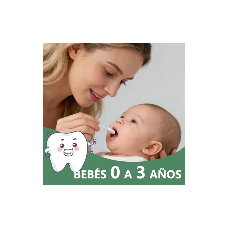 102 Piezas Limpiador de Lengua para beBe, Sin BPA