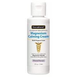 CryoDerm Therablend Magnesium Calming Cream with MSM and Dead Sea Salts (4 oz)