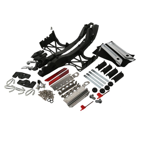 XMT-MOTO One Touch Saddlebag Latch Lids Hardware Covers For Harley
