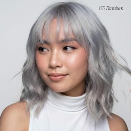 Adore Semi-Permanent Haircolor #155 Titanium 4 Ounce (118ml)