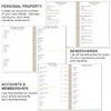 End of Life Planner – Final Arrangements Organizer for Beneficiary,