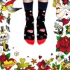 TODO Colours Christmas Socks for Men and Women, Funny Christmas