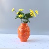 Romehaha Ceramic Body Vase, Lips Vase Table Decor Modern Farmhouse