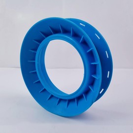 Hand Reel, TOPIND Fishing Yo-yo Big Szie Winding Board Plastic Waterproof Fish Line Plastic Spool Fishing line Reel Fishing Accessories (Blue, M(Outer diameter-15cm))