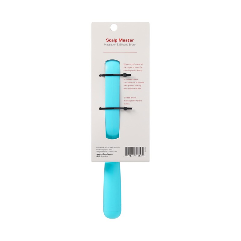 Red by Kiss Scalp Master 2-in-1 Silicone Scrubber & Shampoo
