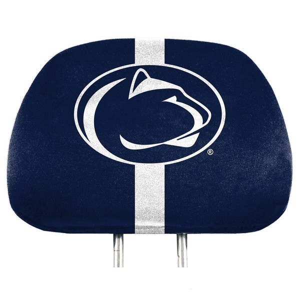 Penn State 2 Piece Full Color Headrest Cover Set