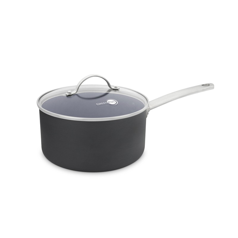 GreenPan Glass Lid with Stainless Steel Handle, 9.5", Silver