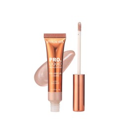PHOERA Pro Glow Liquid Highlighter Wand – Dewy Face & Body Shimmer Makeup – Long-Lasting Lightweight Illuminating Highlighter – Buildable, Vegan, 4 Shades (303 Soft Pink)