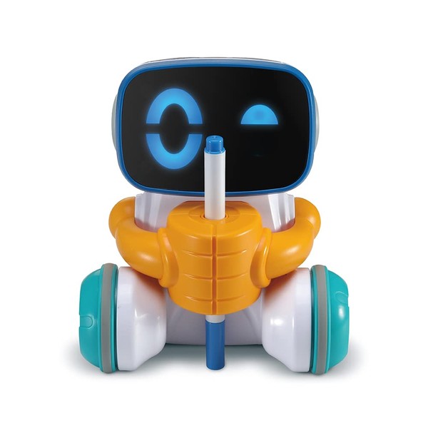 VTech - Croki, My Robot Artist, Educational and Creative Robot, Toy to Learn to Code – 4/7 Years – French Version
