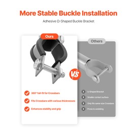 VEVOR Chain Link Fence Extensions, 18 Packs 27.4" Extension Height, Galvanized Post Extender for 1.3" to 1.5" Top of Fence, U Bracket, Barbed Wire Extend Arm for Privacy, Prevent Dogs Jumping Out