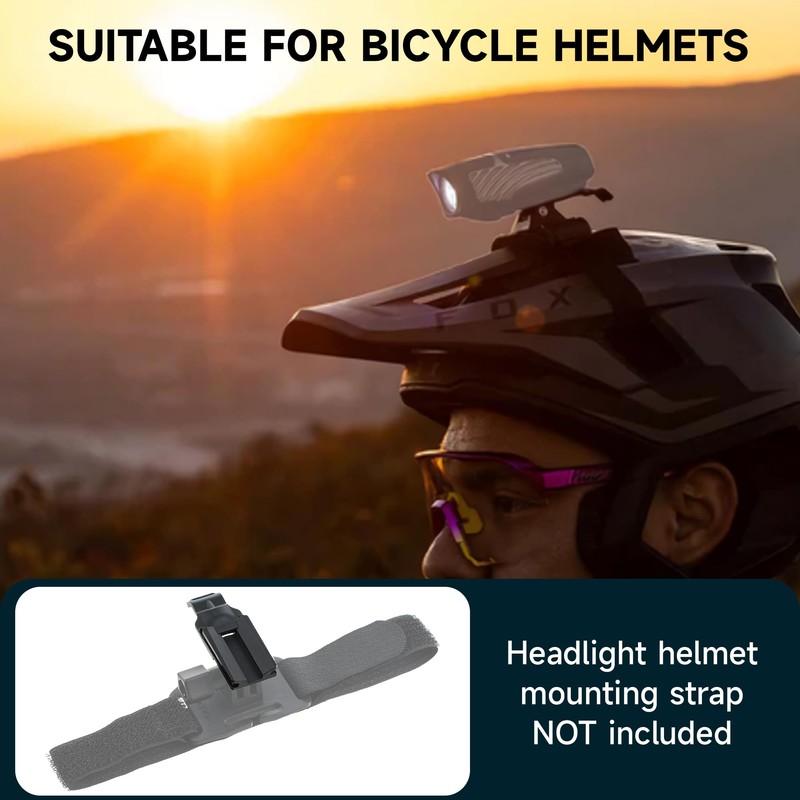 Dreyoo 2 Pack Bike Light Mount Adapter Compatible with NiteRider