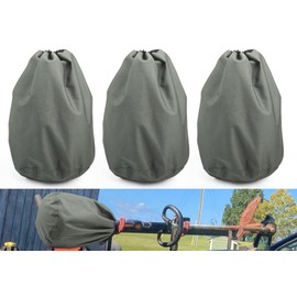FancyTark 3 Pack - Trimmer Engine Covers Waterproof Weed Eater Covers (900D Polyester Cloth) for Most STIHL, Echo, Husqvarna, Shindaiwa & Others Alike String Trimmers