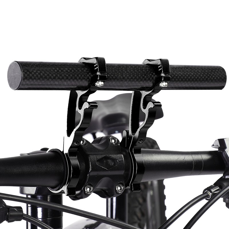 Bike Cycling Handlebar Extender Extension Holder Mount for GPS Lamp/Units/Headlights