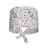 Cute Pigs Characters Pink Breathable Scrub Hat for Nurses &