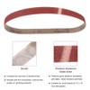 Bandas de lijado 1/2 x 18 pulgadas, surtido de cintas