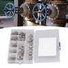 300Pcs External Tooth Star Lock Washer Stainless Steel Starlock Washer