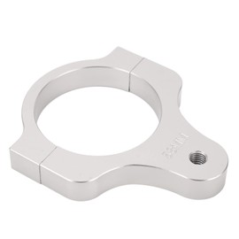 Fockety CNC Aluminium Motorcycle Fork Tube Mount Steering Damper Frame Mount Clamp Foot Attachment for Motorcycle Bike Modification Hardware Parts Stabiliser Universal (58 mm)