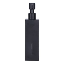 200ml Square Shower Bottle 304 Stainless Steel Shampoo Hand Soap Dispenser Black