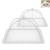 Mesh Food Cover 2 Pack, Pop Up Collapsible Food Cover