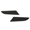 2PCS Tail Light Trim Cover Smoked Black Transparent Style Smooth