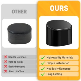 YIBEICO Upgraded Version Table Saw Stand Foot Pad, Replacement Leg Feet for Dewalt DWX723 DWX724 DWX725 Series Miter Saw Stand