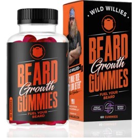 Wild Willies Suplemento De Gomitas De Crecimiento De Barba P