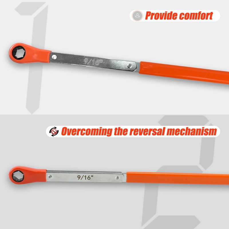 Frtcaty Brake Adjustment Wrench 7/16" – Forged Steel Automatic Slack
