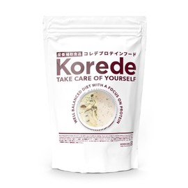 KOREDE 甘くない プロテインスープ きのこチーズ 400g たんぱく質50% ソイプロテイン 20食分