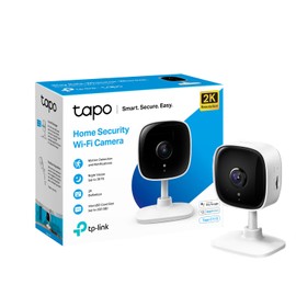 Tapo 2K Indoor Security Camera, Dog Camera,Baby Monitor, Motion Detection, 2-Way Audio,3MP, Night Vision, Cloud &SD Card Storage, Works with Alexa & Google Home, No Hub Required (Tapo C110)
