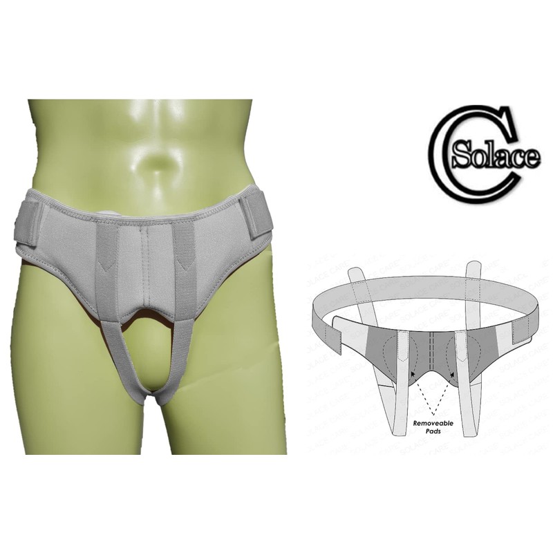 Hernia Belt Solace Care | Inguinal Hernia Support Truss Belt