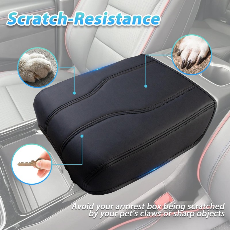 Center Console Cover Compatible with 2024-2025 Chevy Silverado EV/GMC Sierra