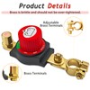 2025 New Top Post Battery Disconnect Switch,12-48V Car Battery Kill